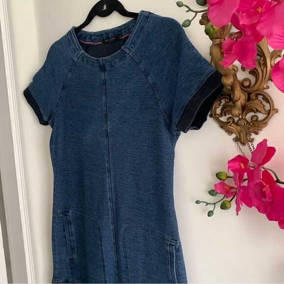 BLUE SHIRT DRESS - Picture 9 of 11